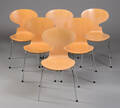 Arne Jacobsen. Seks Myrestole, model 3101 6 