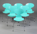 Arne Jacobsen. Seks Myrestole, model 3101 6 
