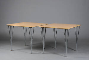 Piet HeinBruno Mathsson. To kvadratiske borde 2