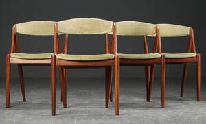 Kai Kristiansen. Fire stole af teak 4