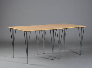 Piet HeinBruno Mathsson. To kvadratiske borde 2