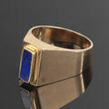 Lapis Lazuli ring i 14 kt. guld