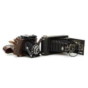 KAMEROR, 2 st, Agfa och Kodak