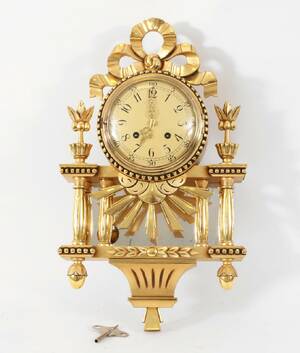 Väggpendyl, gustaviansk stil, Westerstrand, 1900-tal