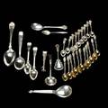 BESTICKSSERVISDELAR, 30 st, silver