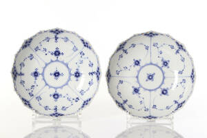 MUSSELMALET, SKÅLAR, TVÅ ST