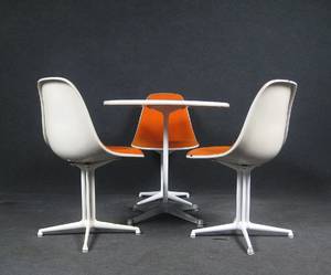 Charles  Ray Eames, La Fonda Stühle mit Tisch für Vitra 4