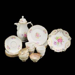 SERVISDELAR, 20 st, porslin, Rosenthal, Tyskland