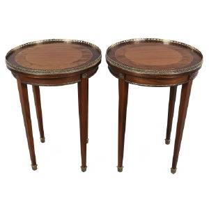 LAMPBORD, 1 par, gustaviansk stil