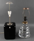 Kosta  Holmegaard. To bordlamper 2