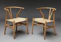 Hans J. Wegner. Et par Y-stole, model CH24 2 