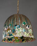 Lampe im Tiffany Stil, Flowering Lotus