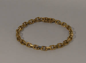 Werner Ring. Anker armlænke af 14 kt. guld