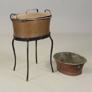 KASTRULLER, kopparsmide