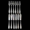 BESTICK, 12 st, silver, MAB