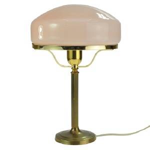 BORDSLAMPA, jugendstil, stämplad BSL