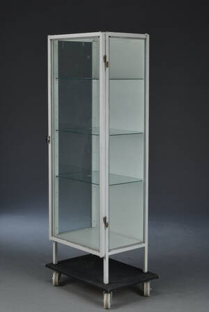 Tandlægeskab af hvidlakeret metal