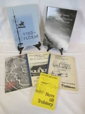 BÖCKER BLA CFO O VINDFLÖJLAR I SMIDE 2 BILDER