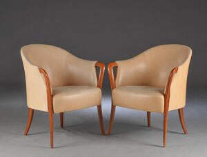 Italiensk design. To lænestole 2