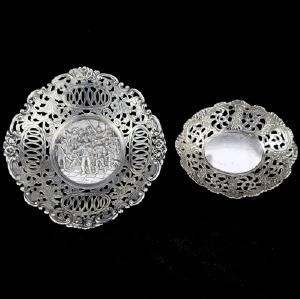 SKÅLAR, 2 st, silver
