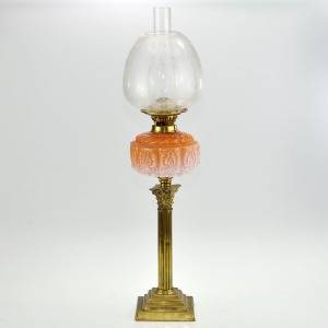 BORDSFOTOGENLAMPA, glasgulmetall