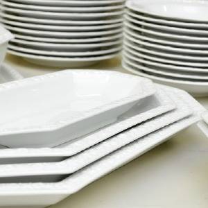 MATSERVISDELAR, 42 st, Rosenthal, Classic Rose