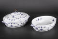 Royal Copenhagen. Musselmalet, riflet, to ragoutfade 2 Denne vare er sat til omsalg under nyt varenummer 4439585