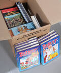 Samling tegneserier. Bla. Asterix