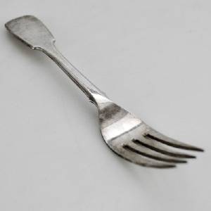 GAFFEL, silver, 1800-tal, Ryssland
