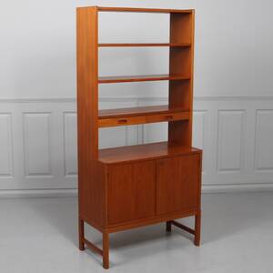 BOKHYLLA, teak, 1960-tal