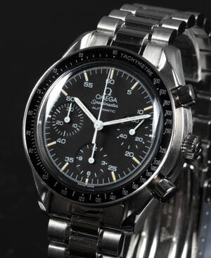 Omega. Herrearmbåndsur, model Speedmaster Reduced