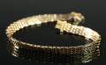 Murstens armbånd, 14 kt. guld. Vægt 17.3 gram