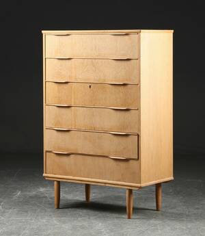  Kommode, eg, 1960erne Dansk møbelproducent