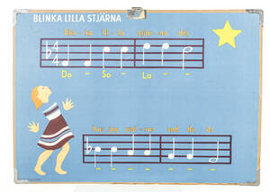 SKOLPLANSCH, Blinka Lilla Stjärna