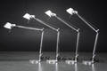 Michele De Lucchi  Giancarlo Fassina. Samling af fire stk. Tolomeo arkitektlamper fra Artemide 4 