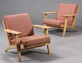 Hans J. Wegner. Par lænestole, model GE290 2 