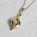HALSBAND MED HÄNGE, Guld 18k, 2.6g