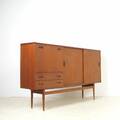 Sideboard  Highboard der 1960er Jahre in Teak