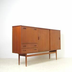 Sideboard  Highboard der 1960er Jahre in Teak