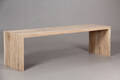 PremiumOak. Dansk produceret bænk  plint af eg,150 cm.