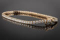 Brillantarmbånd af guld 18 kt. Ca. 3.90 ct.