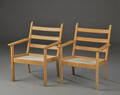  Hans. J. Wegner. Et par armstole, model 284 for Getama 2 Denne vare er sat til omsalg under nyt varenummer 4852828