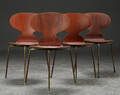 Arne Jacobsen. Fire Myren model 3100 4