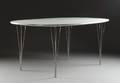 Piet Hein 1905-1996  Bruno Mathsson 1907-1988, Super Ellipse spisebord B416. Nyt og ubrugt Denne auktion er annulleret - se nu vare 1936208