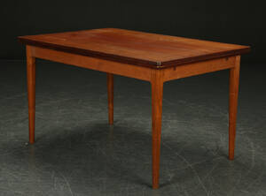 Spisebord af teak, hollandsk udtræk, 1960erne