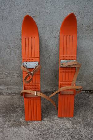 2st retroskidor orange