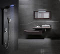 Brusepanel med massage, LED lys