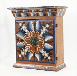 Väggskåp, allmoge, 1800-talets första hälft