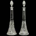 KARAFFER, glas, 1 par