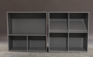 Peter J. Lassen. To Montana moduler dybde 30 cm Denne vare er sat til omsalg under nyt varenummer 4624151